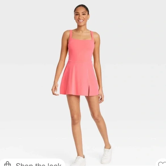 Robe Active JoyLab Avec Short Intégré - Femme Taille S - Noire - Neuve Avec étiquettes